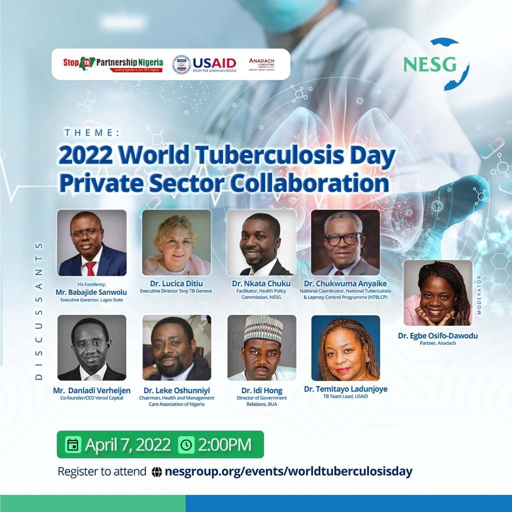 NESG’s Health Policy Commission Holds Workshop to celebrate World Tuberculosis Day